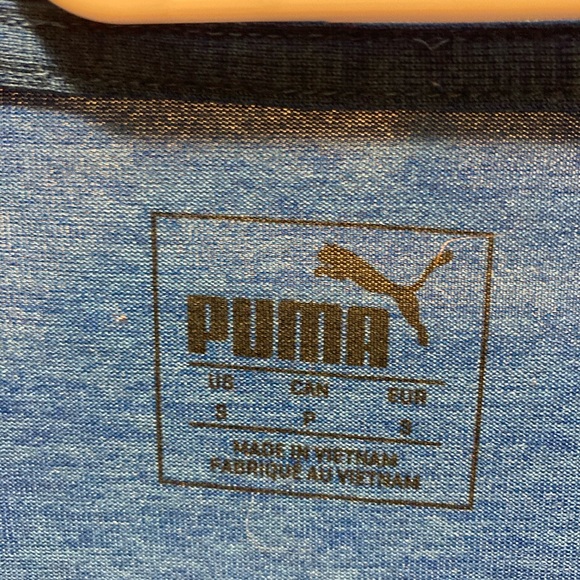 Puma t-shirt blue active tee - Picture 3 of 4